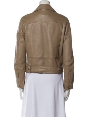 Acne Studios Lamb Leather Biker Jacket