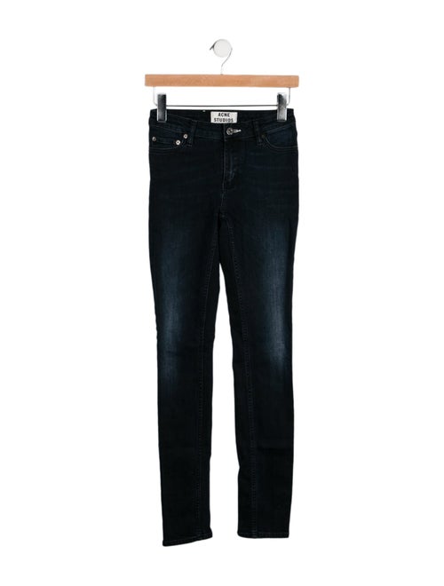 Acne Studios Mid-Rise Skinny Leg Jeans