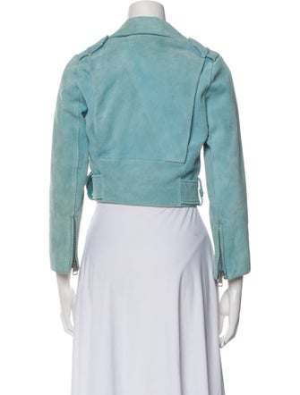 Acne Studios Suede Biker Jacket