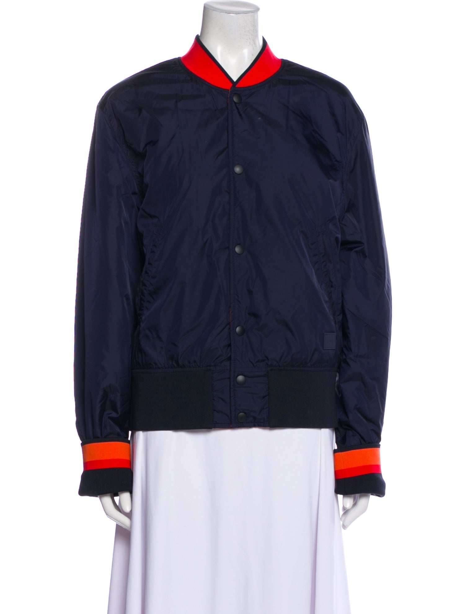 希少　acne studios bomber jacket Acne Studios BOMBER JACKET, Black - Beamhill
