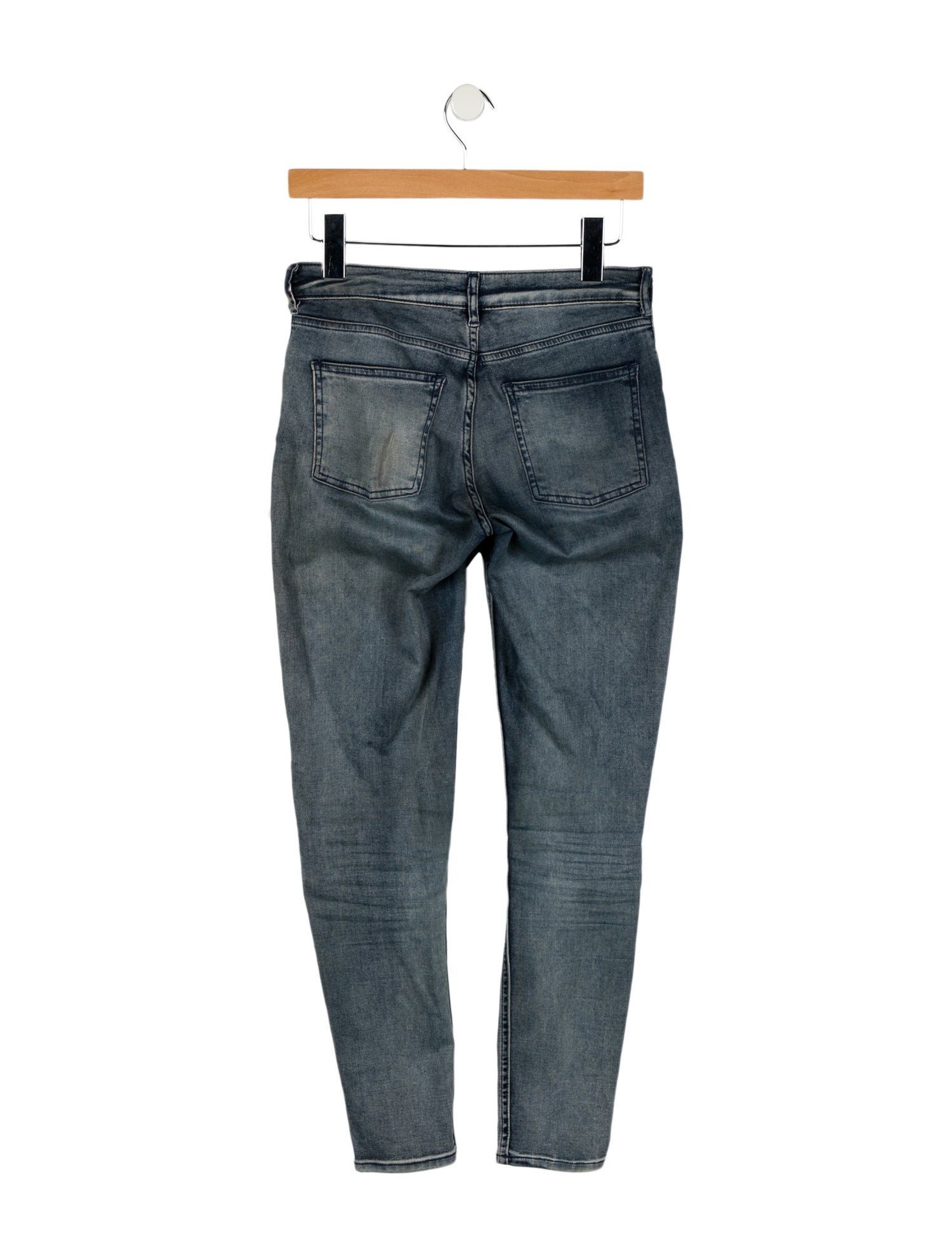 Acne Studios Mid-Rise Skinny Leg Jeans