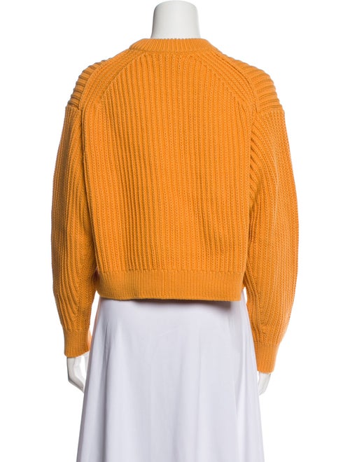 Acne Studios Mock Neck Long Sleeve Sweatshirt