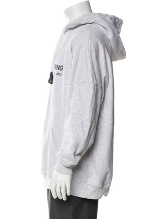 Acne Studios Graphic Print Crew Neck Hoodie