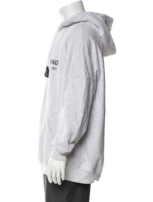 Acne Studios Graphic Print Crew Neck Hoodie