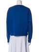 Acne Studios Bateau Neckline Long Sleeve Sweatshirt