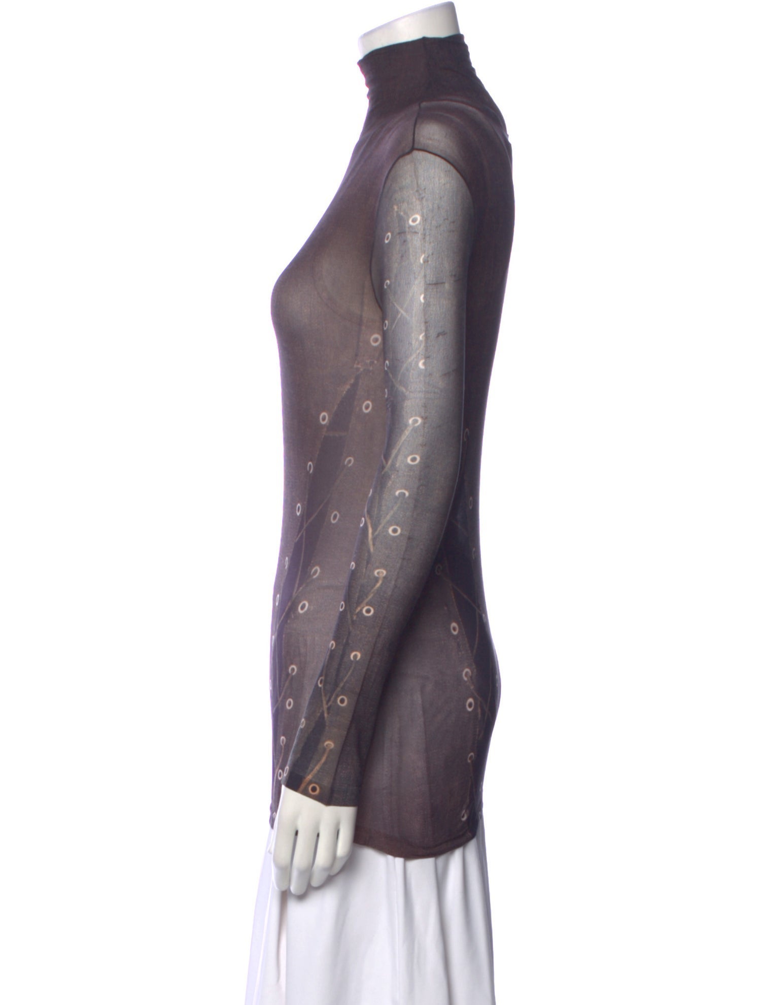 Acne Studios Turtleneck Sleeveless Top