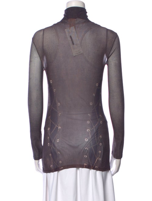 Acne Studios Turtleneck Sleeveless Top