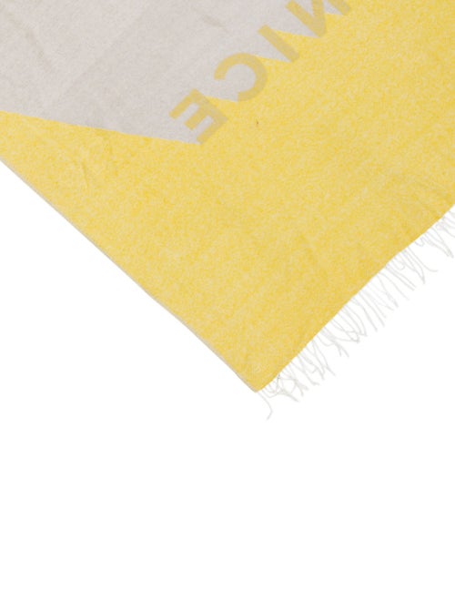 Acne Studios Alpaca Printed Scarf