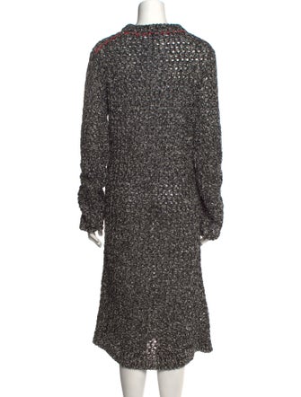 Acne Studios Printed Midi Length Dress