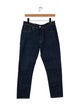 Acne Studios Mid-Rise Straight Leg Jeans
