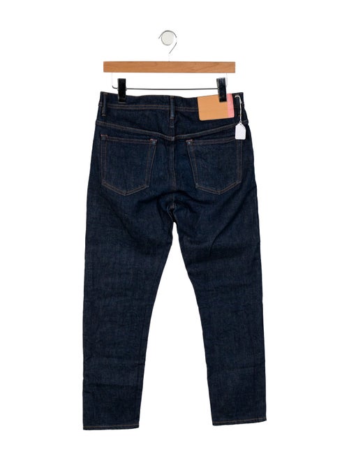 Acne Studios Mid-Rise Straight Leg Jeans
