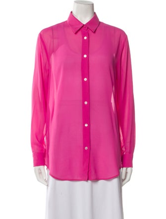 Acne Studios Long Sleeve Button-Up Top