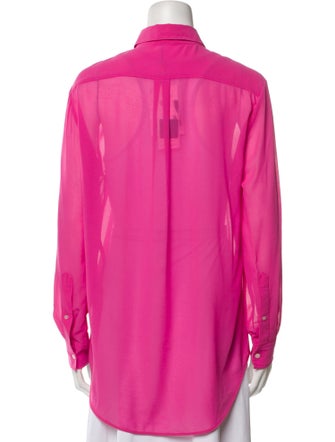 Acne Studios Long Sleeve Button-Up Top