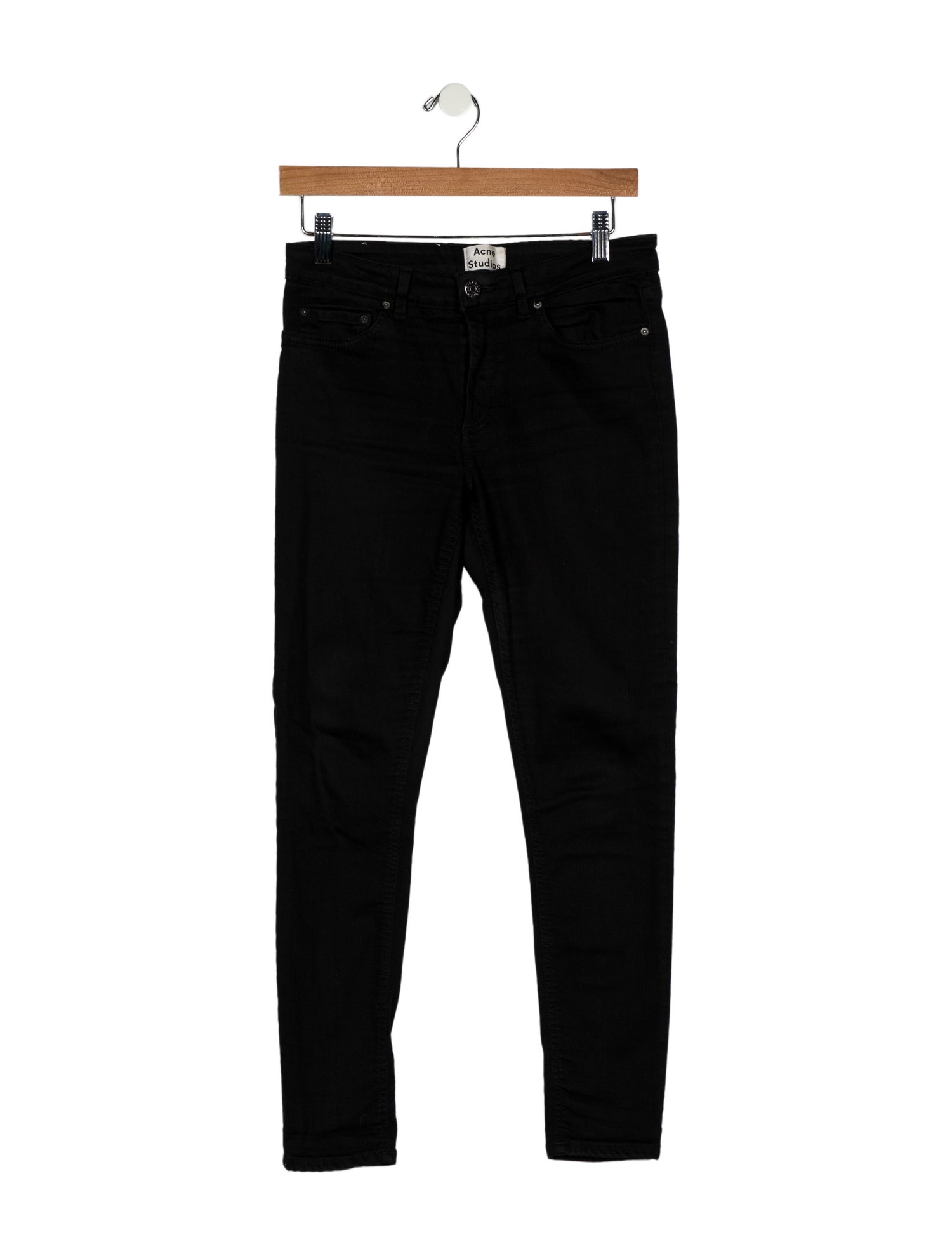 Acne Studios Mid-Rise Skinny Leg Jeans