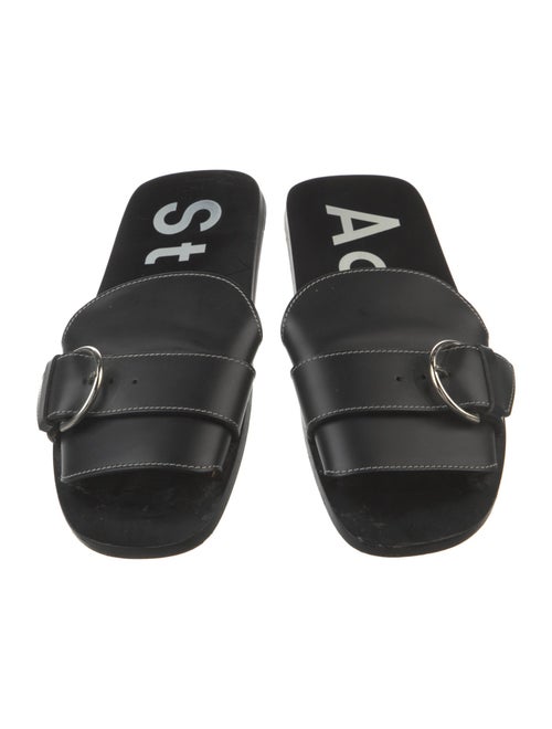 Acne Studios Leather Slides