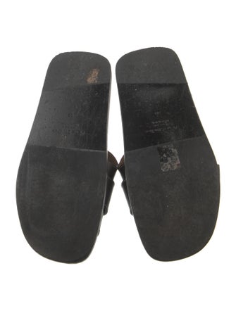 Acne Studios Leather Slides