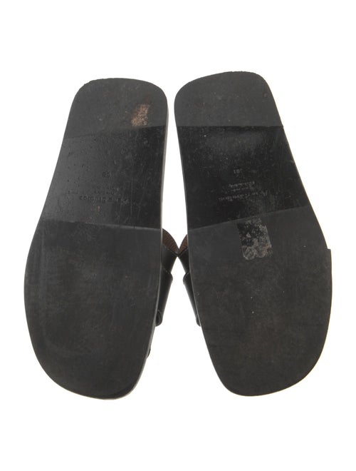 Acne Studios Leather Slides
