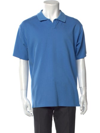 Acne Studios Collar Short Sleeve Polo Shirt