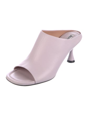 Acne Studios Leather Slides