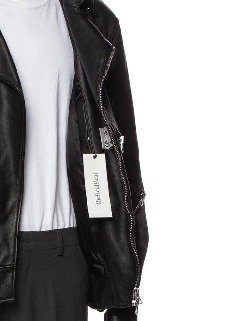 Acne Studios Lamb Leather Moto Jacket