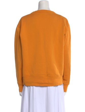 Acne Studios Crew Neck Long Sleeve Sweatshirt
