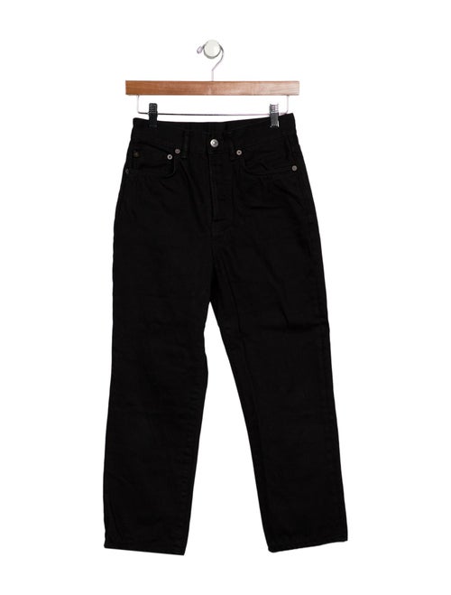 Acne Studios Mid-Rise Straight Leg Jeans