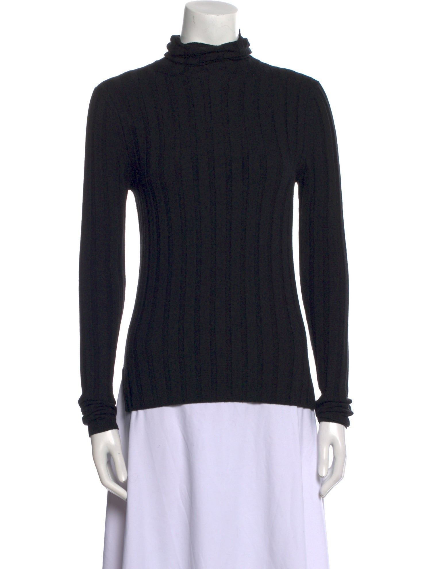 Acne Studios Merino Wool Mock Neck Sweater