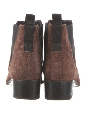 Acne Studios Suede Printed Chelsea Boots