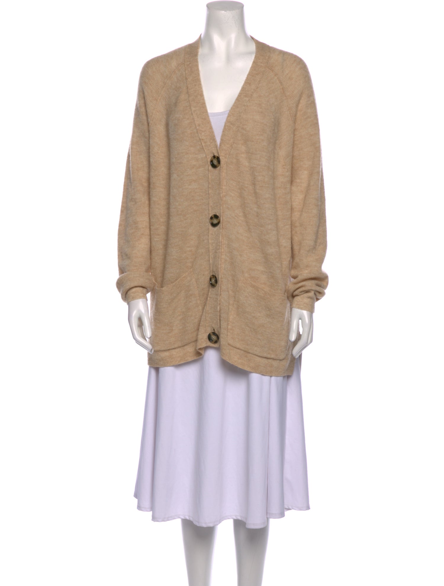 Acne Studios Alpaca V-Neck Sweater
