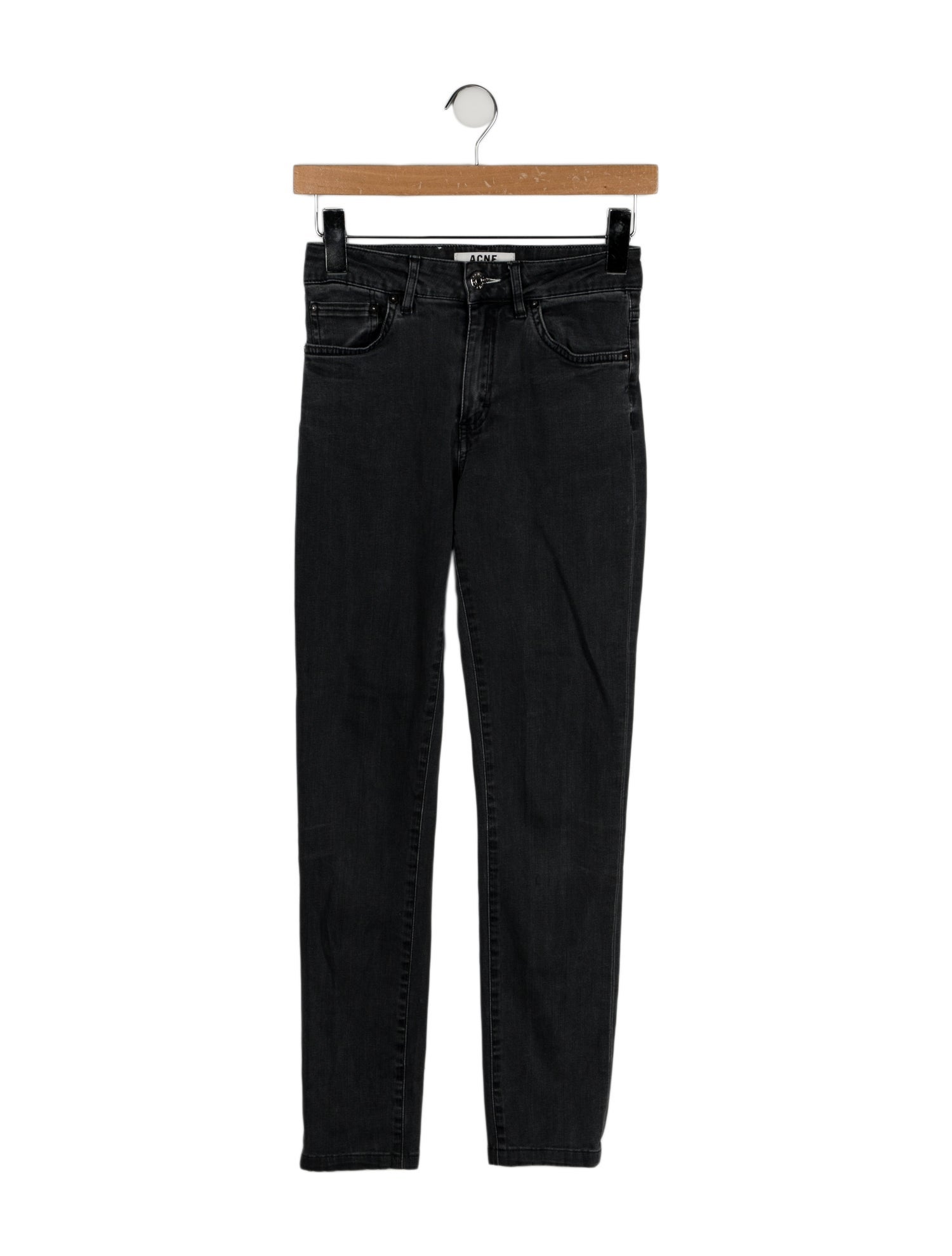 Acne Studios Mid-Rise Skinny Leg Jeans