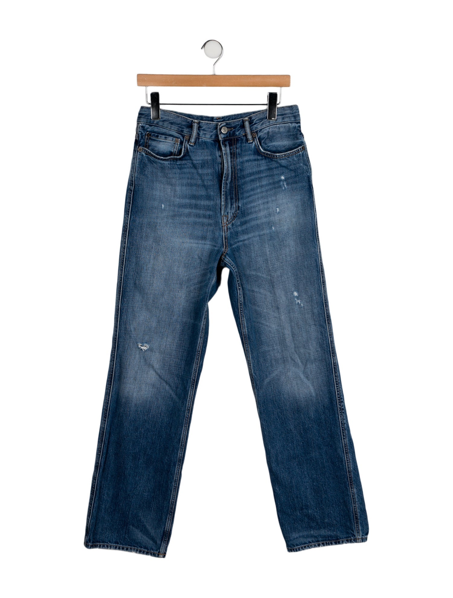 Acne Studios High-Rise Wide Leg Jeans