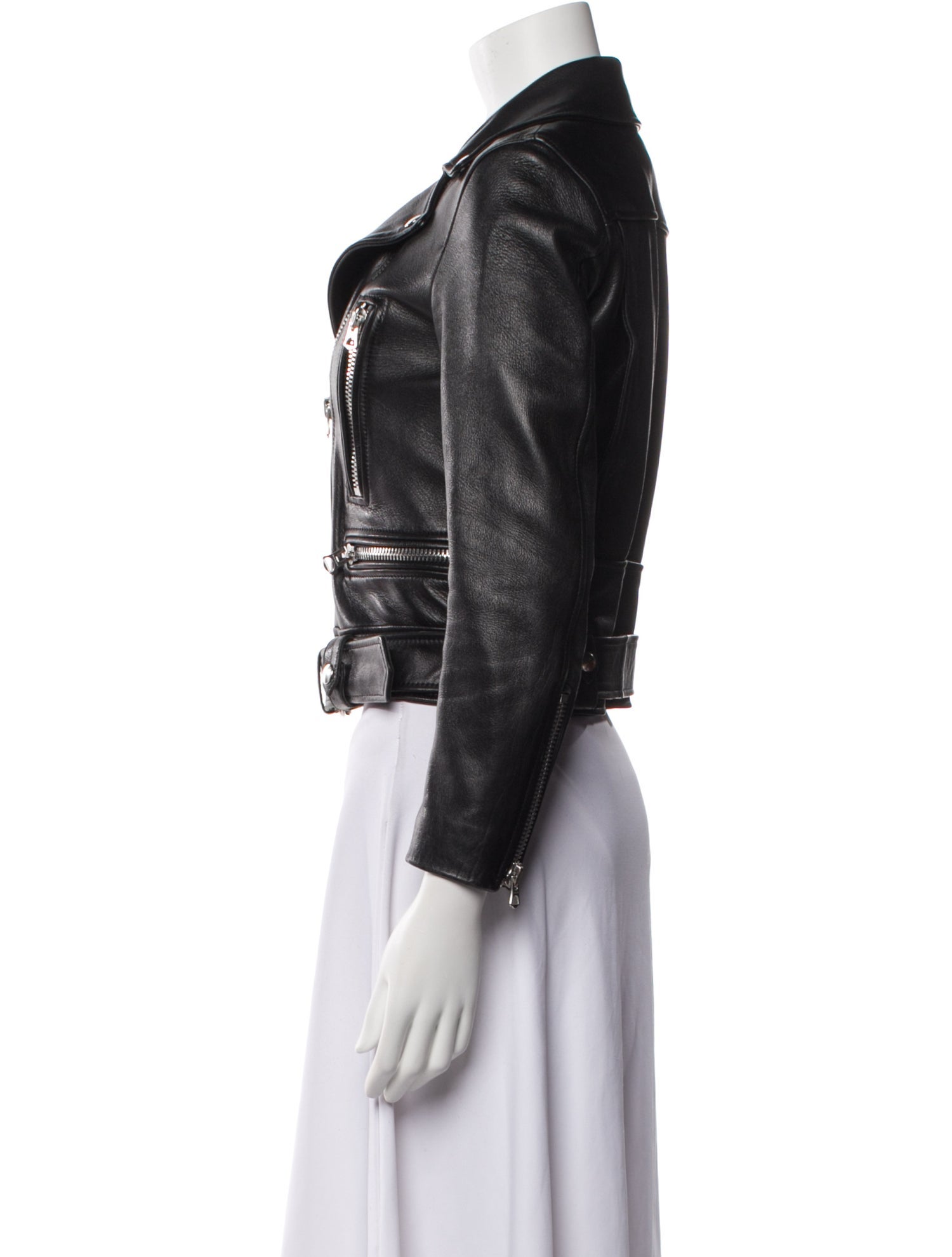 Acne Studios Leather Biker Jacket