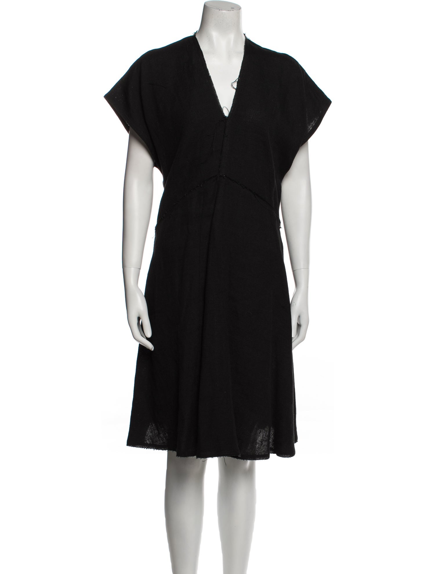 Acne Studios Linen Midi Length Dress