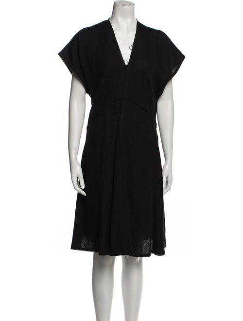 Acne Studios Linen Midi Length Dress