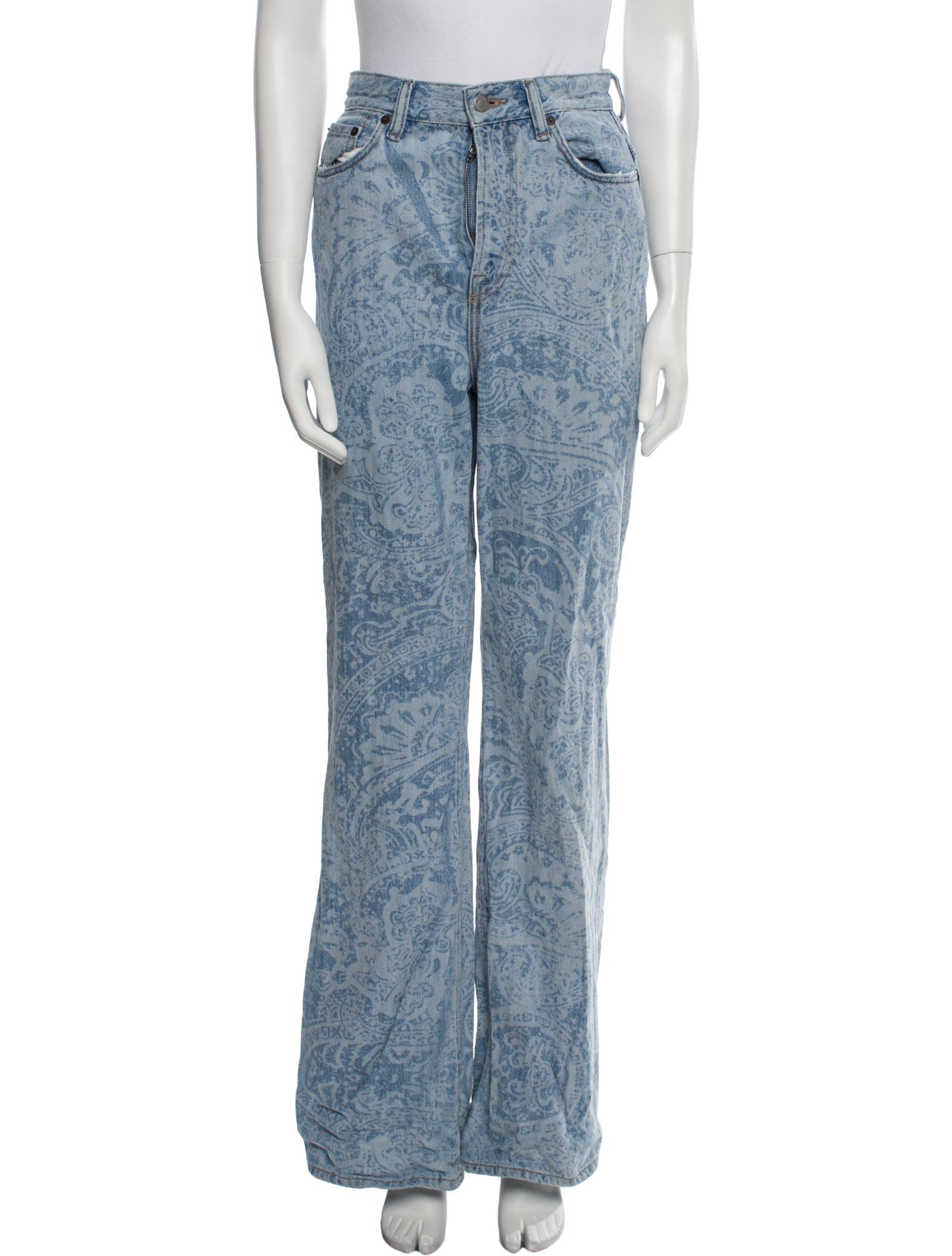 Acne Studios High-Rise Wide Leg Jeans