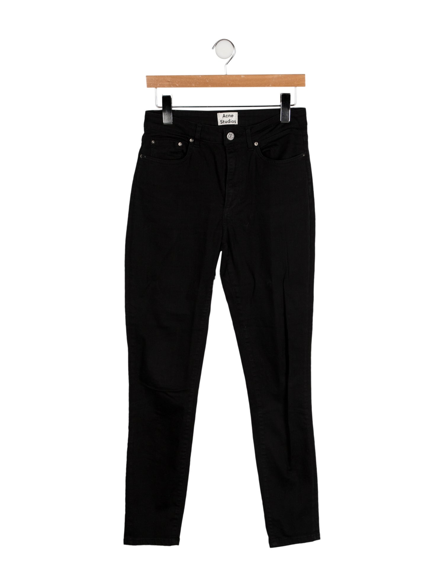 Acne Studios Mid-Rise Skinny Leg Jeans