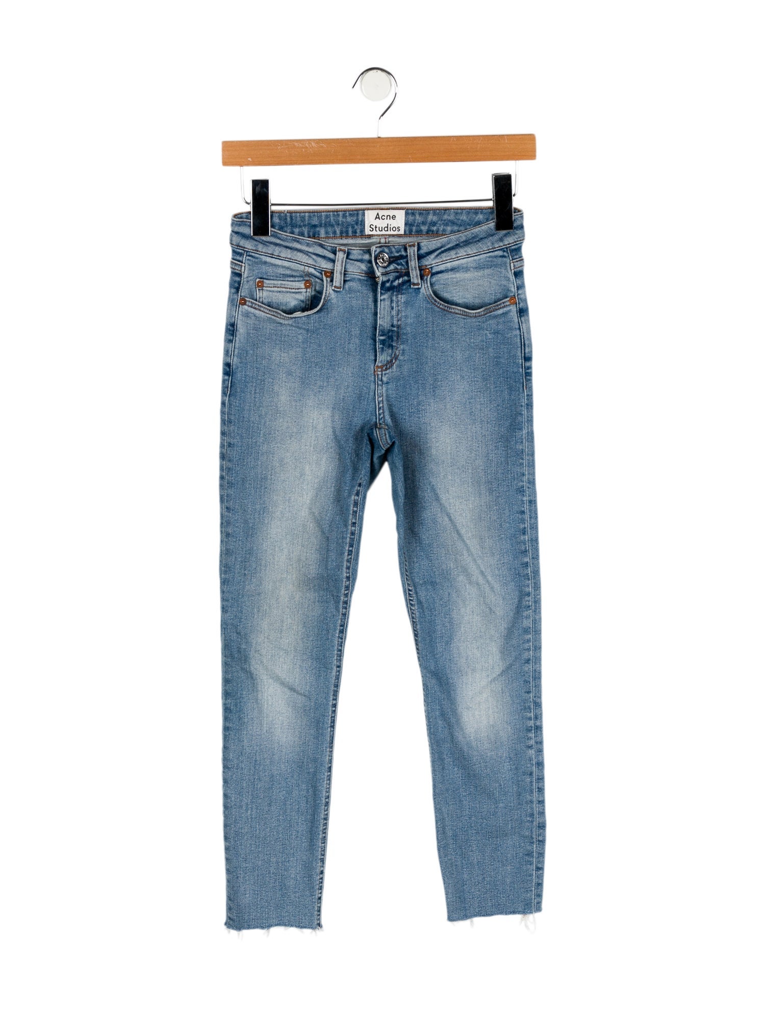 Acne Studios Mid-Rise Skinny Leg Jeans