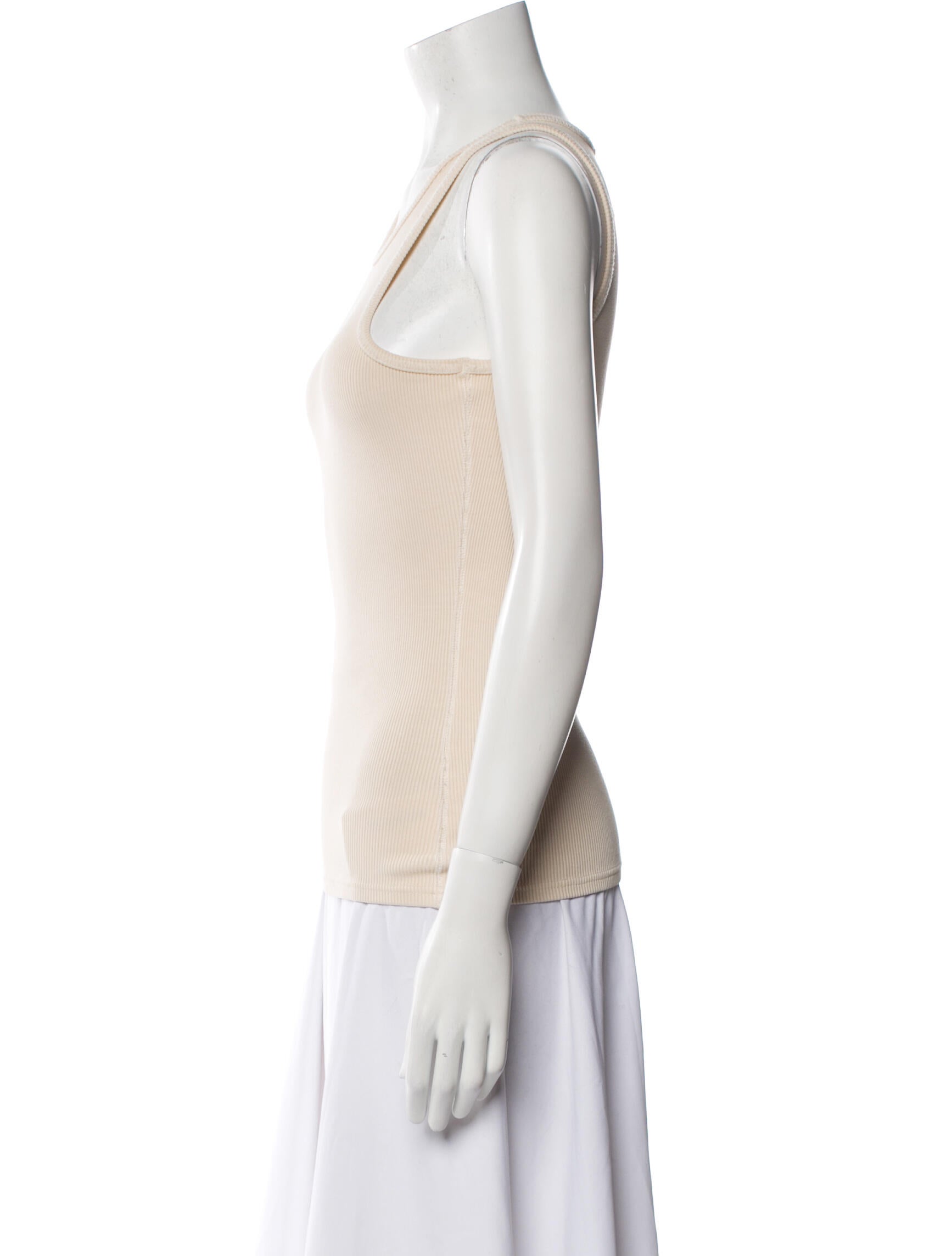 Acne Studios Scoop Neck Sleeveless Top