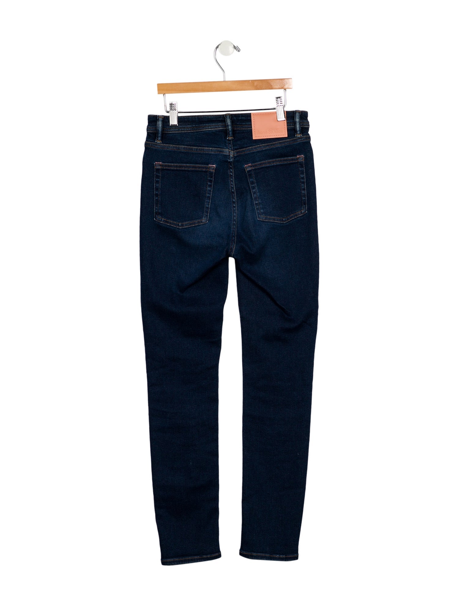 Acne Studios Mid-Rise Skinny Leg Jeans