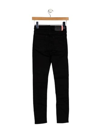 Acne Studios Mid-Rise Skinny Leg Jeans