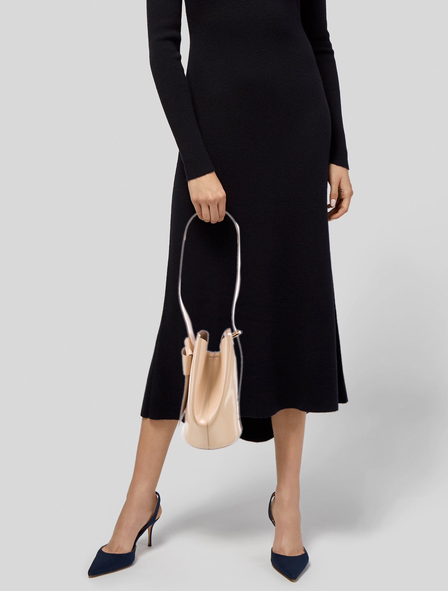 Acne Studios Leather Bucket Bag