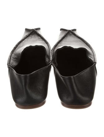 Acne Studios Leather Ballet Flats