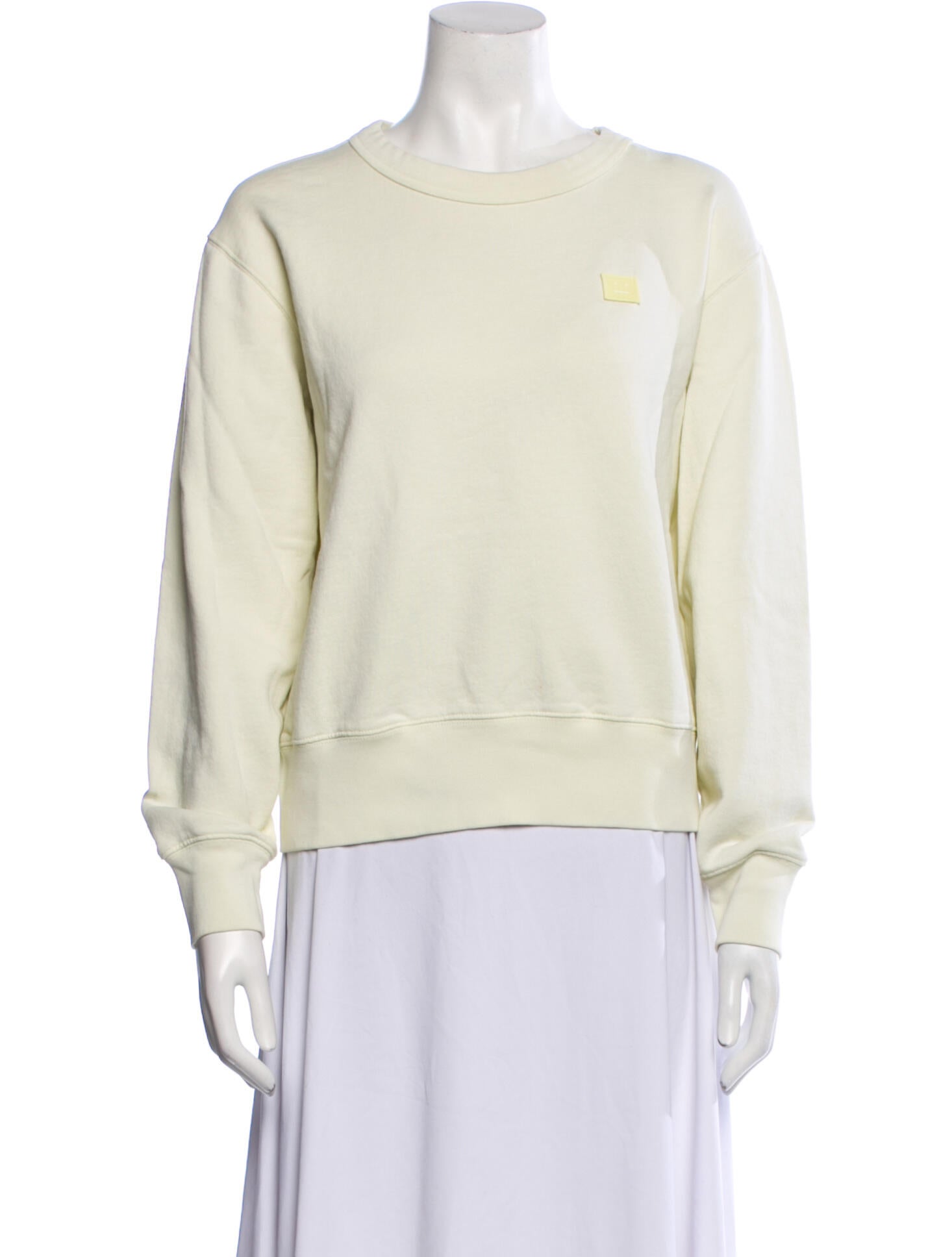 Acne Studios Crew Neck Long Sleeve Sweatshirt