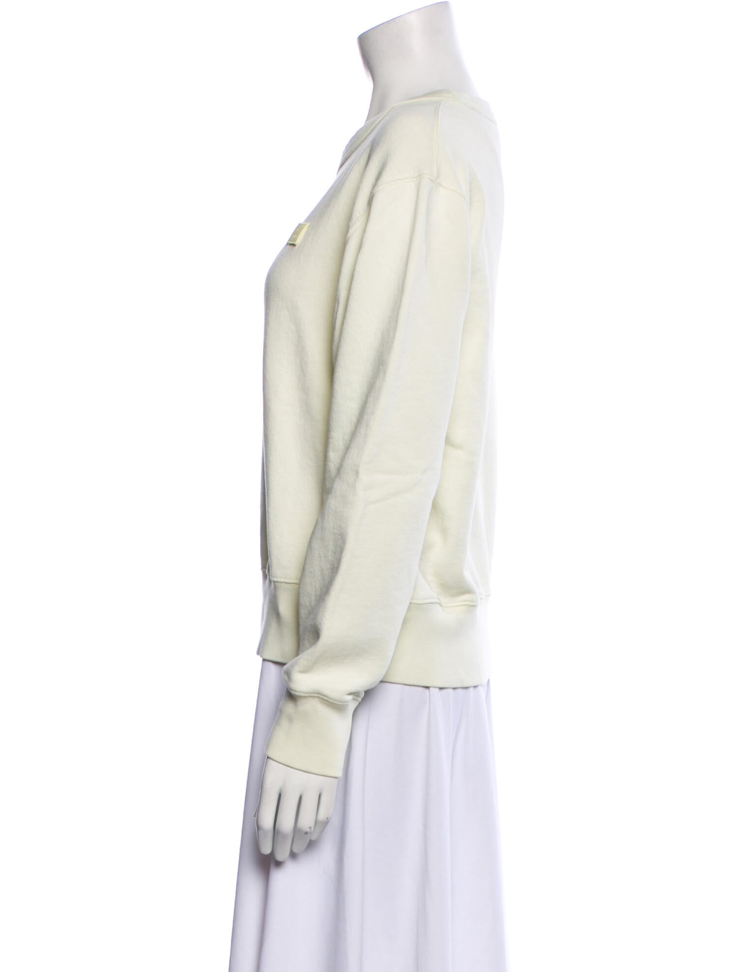 Acne Studios Crew Neck Long Sleeve Sweatshirt