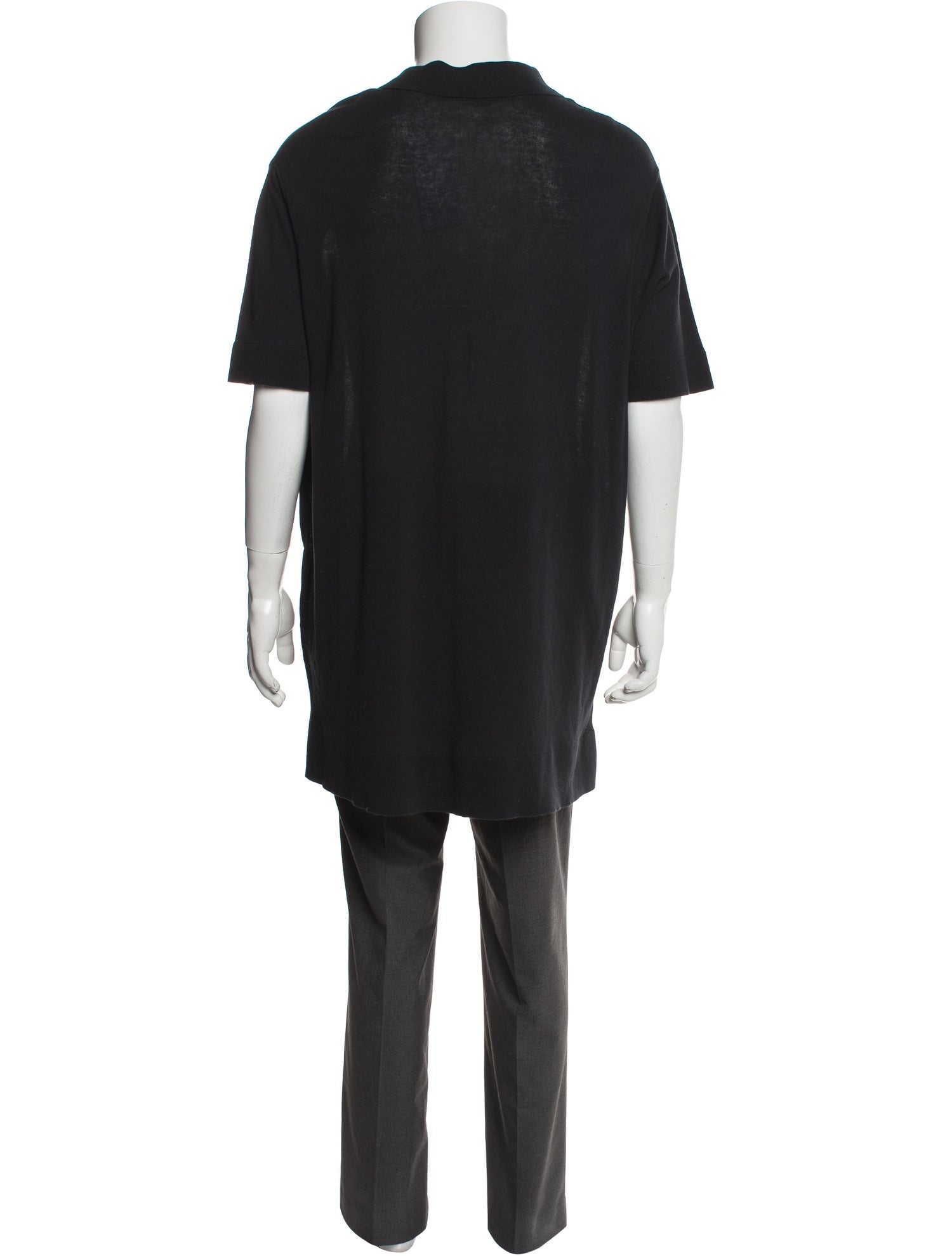 Acne Studios Collar Short Sleeve Polo Shirt