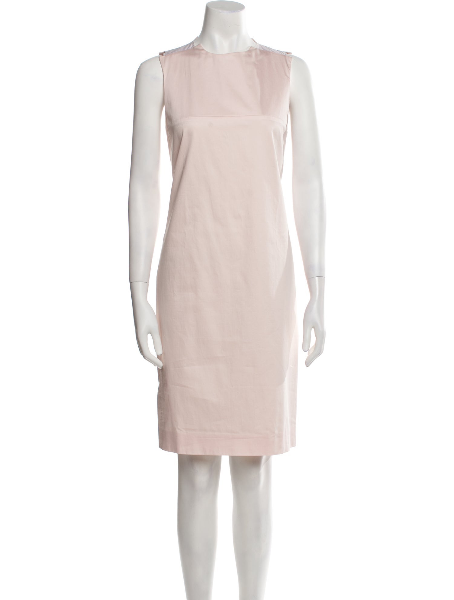 Acne Studios Crew Neck Knee-Length Dress