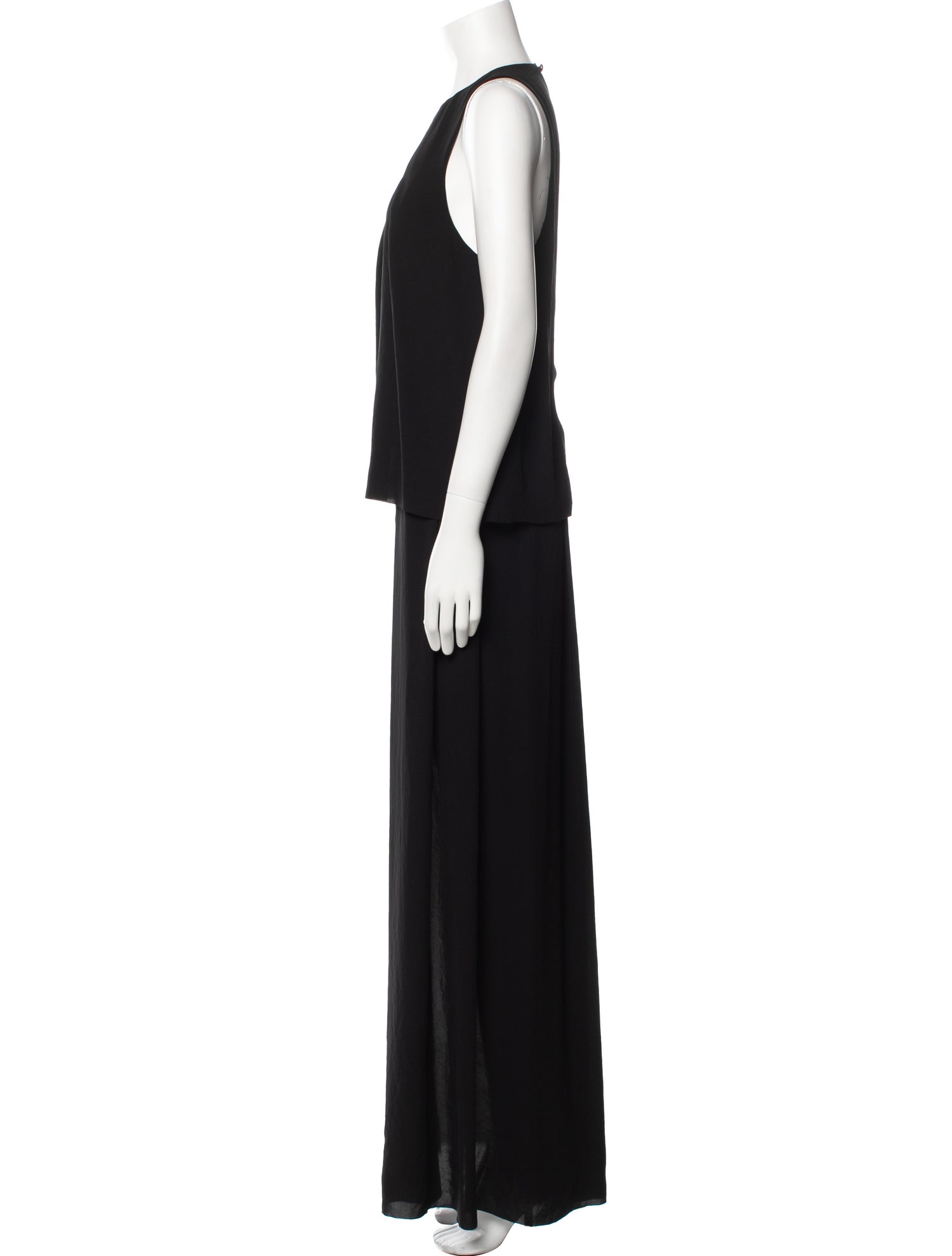 Acne Studios Crew Neck Long Dress