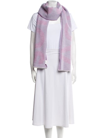 Acne Studios Wool Printed Scarf