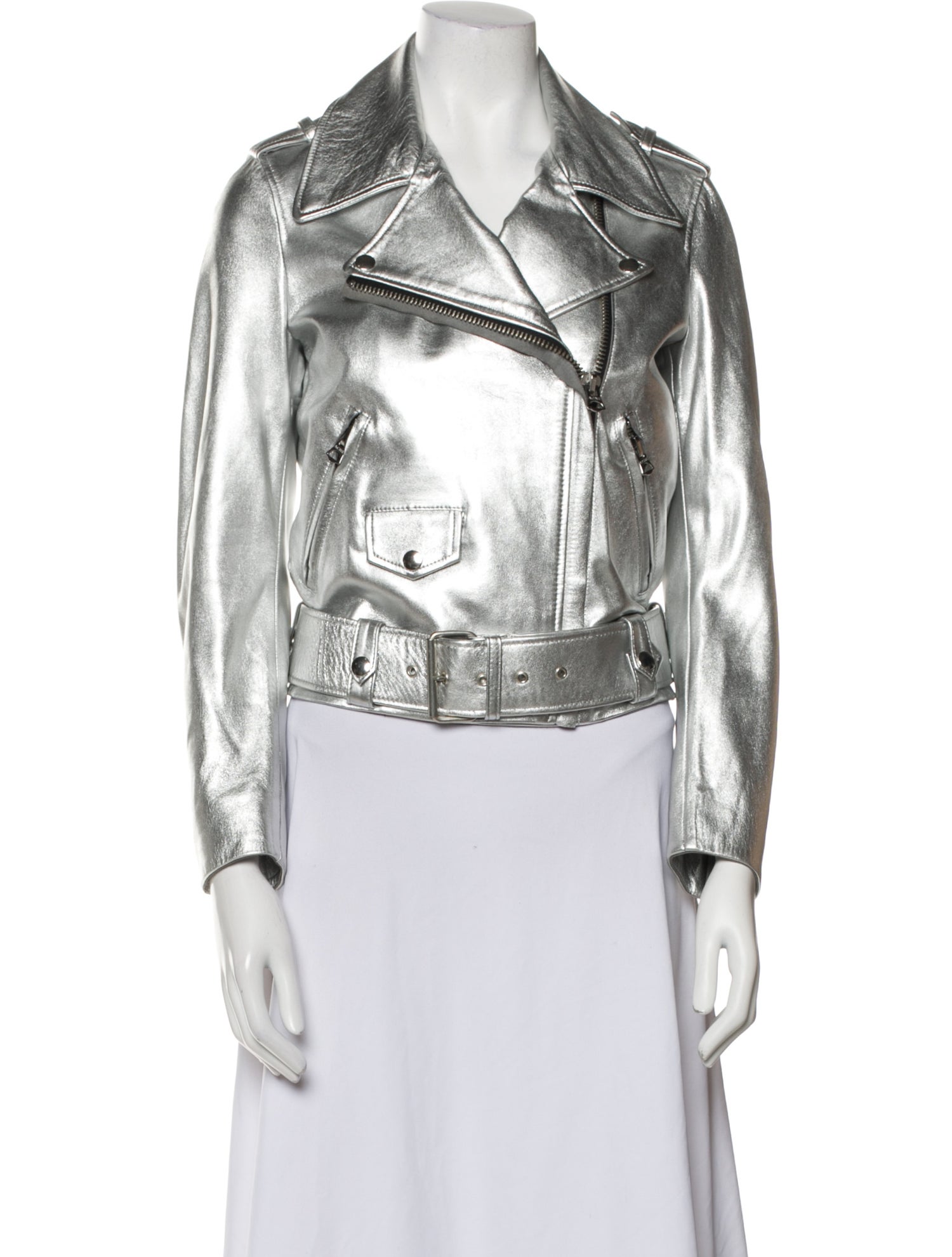 Acne Studios Leather Biker Jacket