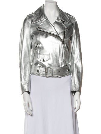 Acne Studios Leather Biker Jacket